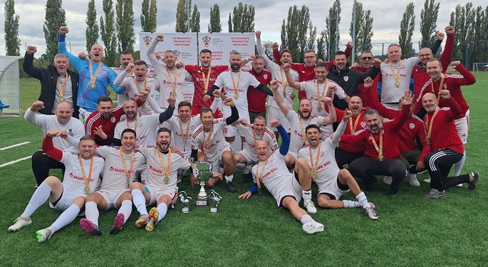 Veterani Španskog Mark Bau Zagreb prvaci Hrvatske