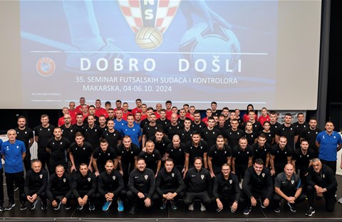 U Makarskoj održan seminar futsalskih sudaca i kontrolora