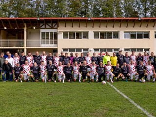 Reprezentacija veterana Hrvatske gostovala u Šenkovcu