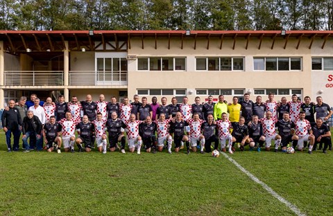 Reprezentacija veterana Hrvatske gostovala u Šenkovcu