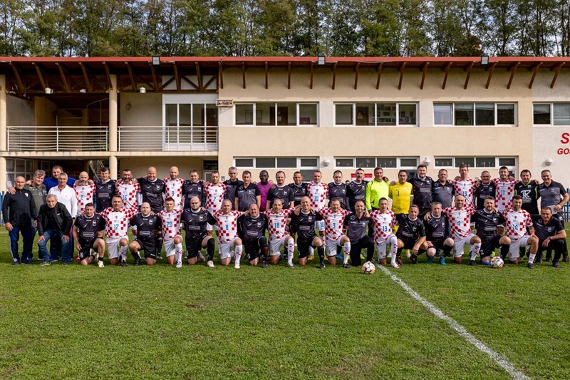 Reprezentacija veterana Hrvatske gostovala u Šenkovcu