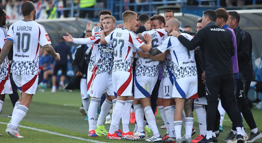 Hajduk pobjedom u Koprivnici povećao prednost, Varaždin svladao Goricu