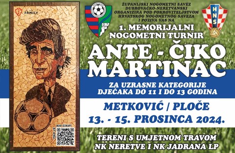 Prvi Memorijalni turnir “Ante - Čiko Martinac”
