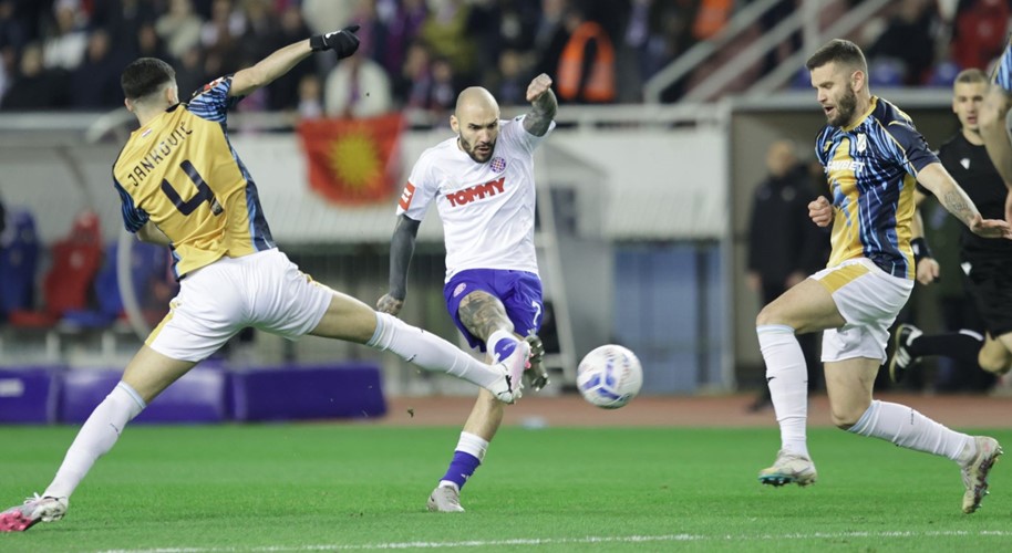 Hajduk vodio, Rijeka se vraćala: Jadranski derbi bez pobjednika