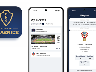 Aplikacija HNS Ulaznice dostupna za preuzimanje