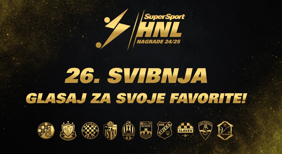Spektakl s najboljim pojedincima na kraju sjajne sezone SuperSport HNL-a