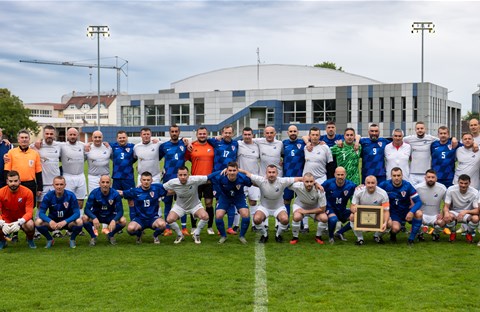 Reprezentacija veterana Hrvatske nastupila u Garešnici