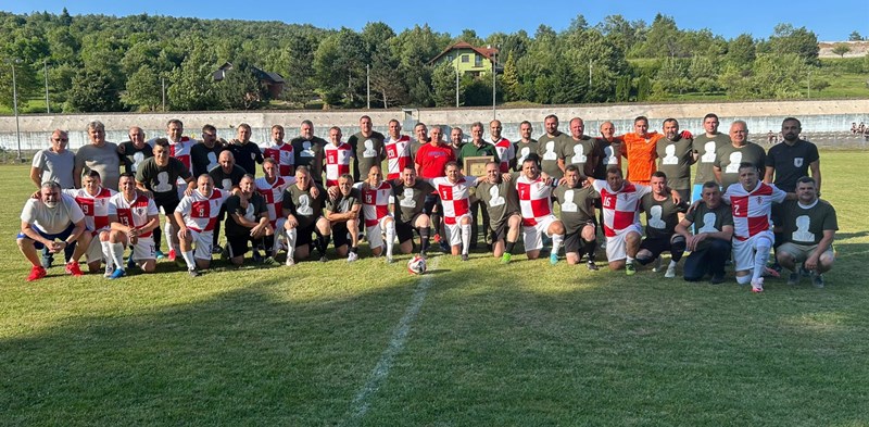 Reprezentacija veterana Hrvatske na 5. Memorijalu “Petar Stipetić“ u Svetom Petru kod Ogulina