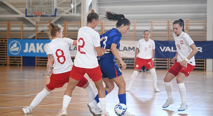 Hrvatska tijesno poražena od Poljske
