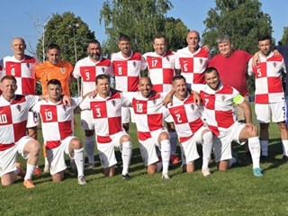 Reprezentacija veterana Hrvatske nastupila u Cretu Bizovačkom