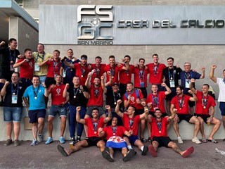 Reprezentacija Središta Rijeka brončana na Uefinom Kupu regija