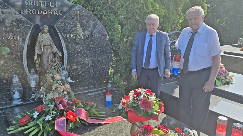 Delegacija HNS-a obilježila obljetnicu smrti Đure Brodarca