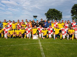 Veterani Hrvatske na obilježavanju 45. obljetnice ŠNK Mladost Šemovec