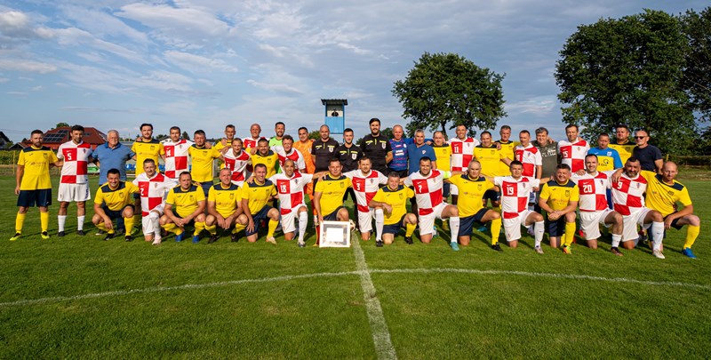 Veterani Hrvatske na obilježavanju 45. obljetnice ŠNK Mladost Šemovec