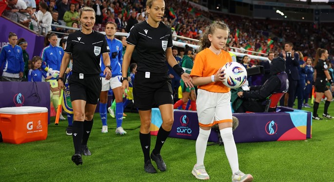 Ivana Martinčić i Sanja Rođak Karšić sude polufinale Eura za žene