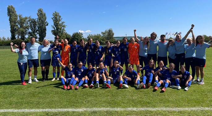 Ženska reprezentacija do 15 godina osvojila Uefin razvojni turnir bez poraza