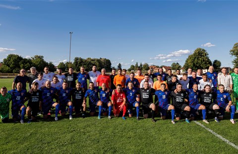 Reprezentacija veterana Hrvatske uveličala pedesetu obljetnicu NK Croatia Grabrovnica