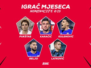 Objavljene nominacije za najboljeg igrača, trenera, gol i obranu u kolovozu