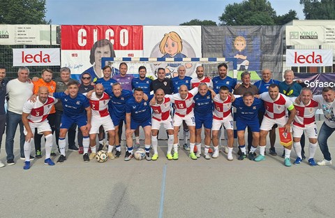Revijalna utakmica veterana Hrvatske i legendi Dinama