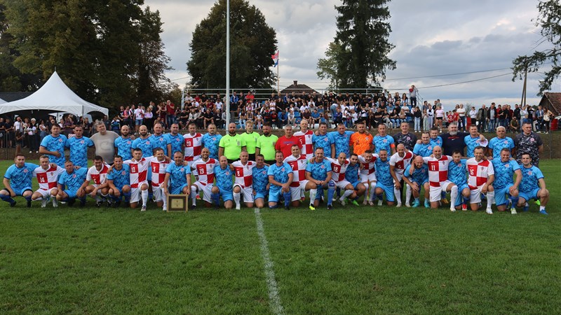 Reprezentacija veterana Hrvatske uveličala 90. obljetnicu NK Sloboda Gradec