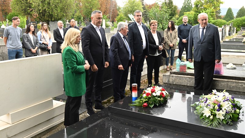 Delegacija HNS-a obilježila 12. obljetnicu smrti Vlatka Markovića