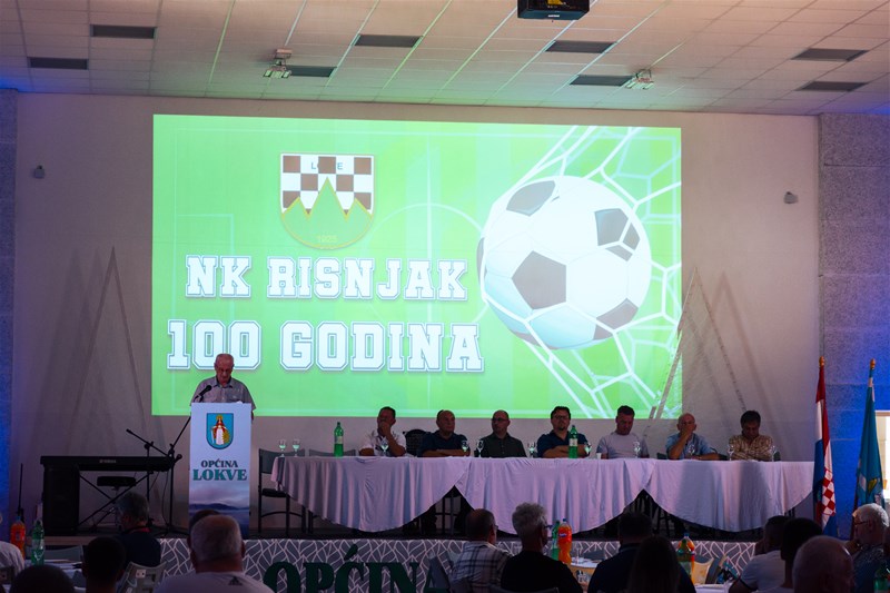 Delegacija HNS-a na proslavi stote obljetnice Nogometnog kluba Risnjak