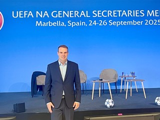 Tomaško at UEFA meeting in Marbella