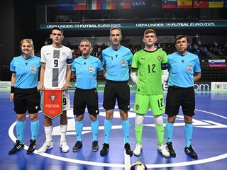 Dino Kramar sudio polufinale, Ivan Novak kontrolor u finalu Eura U-19 u futsalu