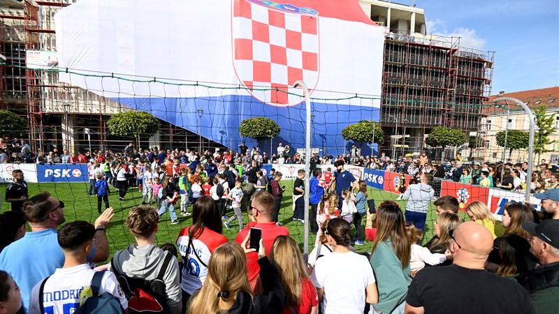 Vatreni uljepšali subotnje poslijepodne varaždinskoj djeci