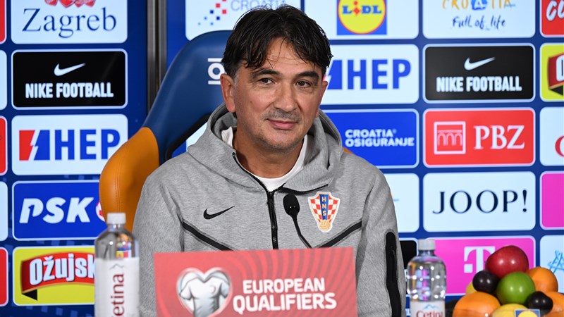 Dalić: “Drago mi je da igramo u Varaždinu, ali najvažnija je pobjeda“