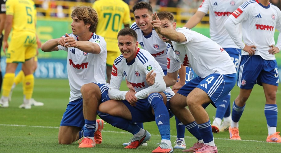 Hajduk uvjerljiv u Puli, Varaždin slavio kod Gorice