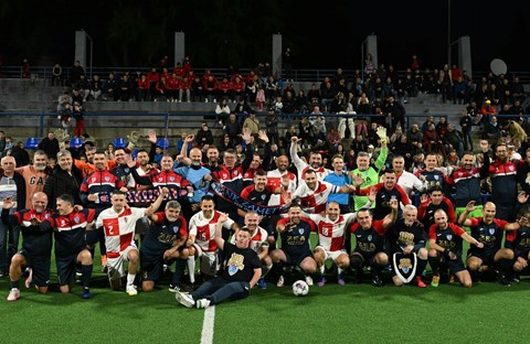 Reprezentacija veterana Hrvatske uveličala stotu obljetnicu NK Zamet iz Rijeke