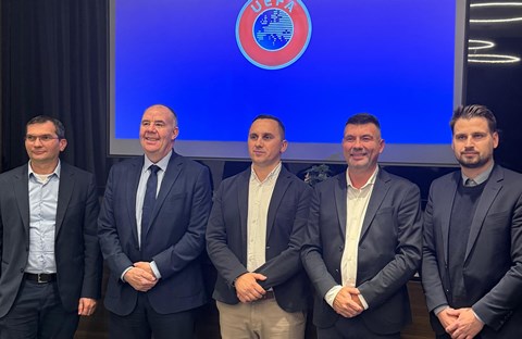 Miroslav Marković i Antonio Grahovac na Uefinom Forumu za sigurnost i zaštitu