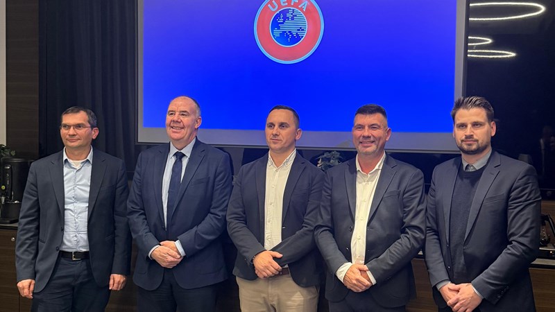 Miroslav Marković i Antonio Grahovac na Uefinom Forumu za sigurnost i zaštitu