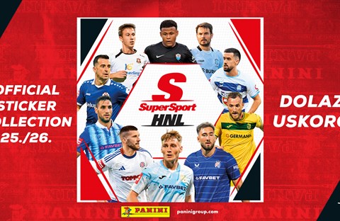 Novo izdanje albuma sa sličicama SuperSport HNL-a u suradnji HNS-a i Paninija