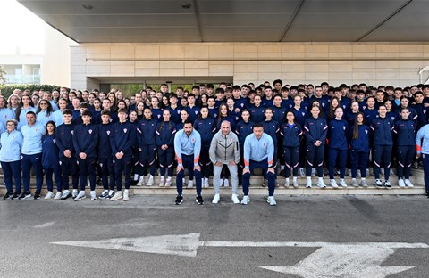 U Medulinu održan zimski kamp mladih muških i ženskih reprezentacija