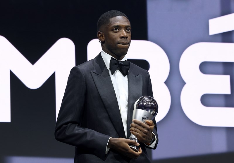 Ousmane Dembele najbolji nogometaš na svijetu u izboru Fife