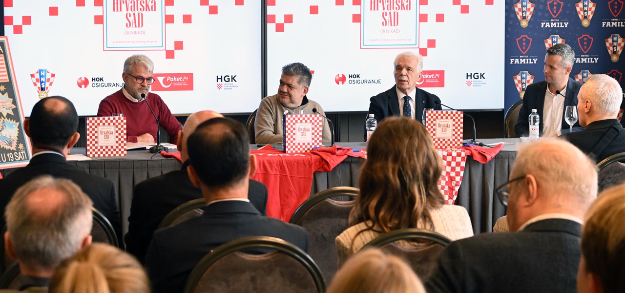 Predstavljena knjiga Hrvatska - SAD (ili nikad) o prvoj utakmici hrvatske reprezentacije