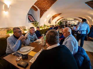 Prijem za futsalsku reprezentaciju u restoranu The Family