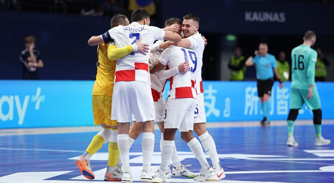 Hrvatska ušla u polufinale Europskog prvenstva u futsalu!