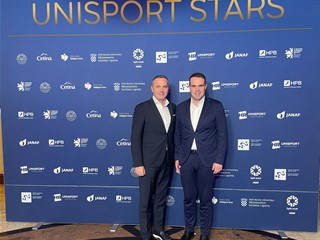 Kustić i Tomaško na svečanoj dodjeli nagrada UniSport Stars