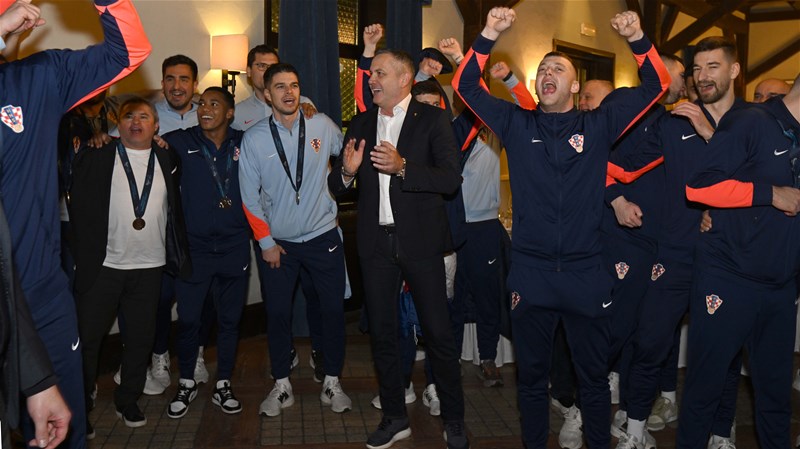 Proslavljena povijesna bronca futsalske reprezentacije