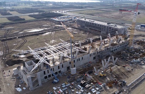 Kustić: "Vidljiv je sjajan napredak radova na kampu HNS-a"