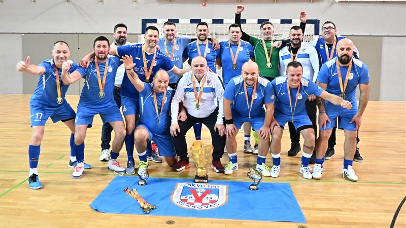 Veterani Velebita Benkovca pobjednici 23. dvoranskog prvenstva za veterane