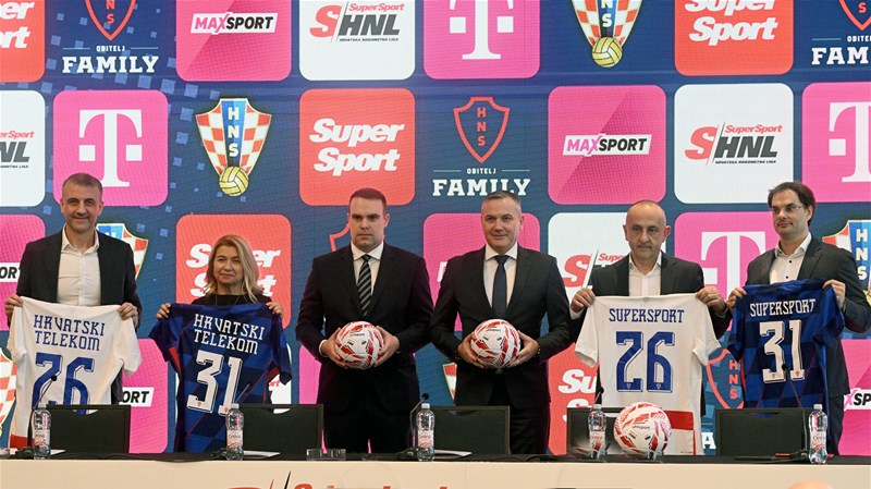HNS, Hrvatski Telekom i SuperSport potpisali najvrjedniji ugovor u povijesti HNL-a