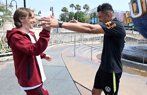 Modrić: “Lijepo je bilo ponovno vidjeti Casemira, radujem se susretu s Ancelottijem”