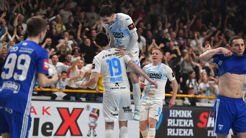 Rijeka velikom pobjedom protiv Futsal Dinama u uzvratu osvojila Kup