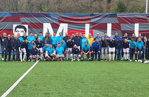 Reprezentacija veterana Hrvatske na 3. memorijalu "Robert Milinović"