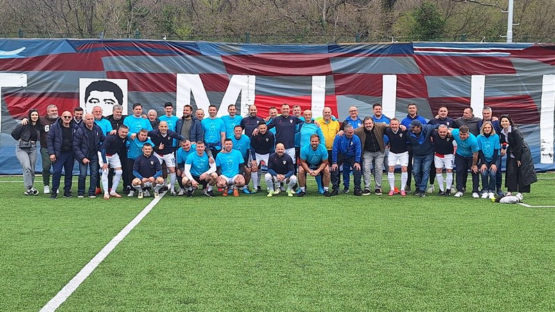 Reprezentacija veterana Hrvatske na 3. memorijalu "Robert Milinović"