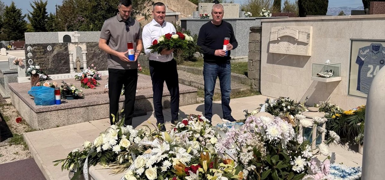 Kustić, Subašić i Svetko Ćustić obilježili 18. obljetnicu smrti Hrvoja Ćustića